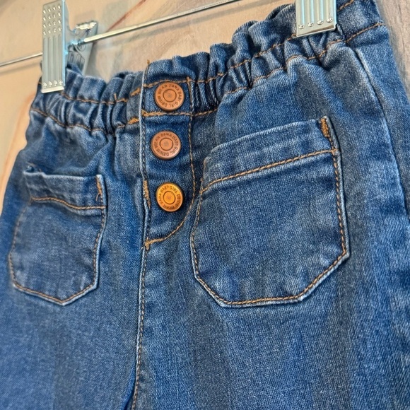 Zara Other - ZARA Baby Soft Cotton Jersey Lined Jeans Size 6-9MO